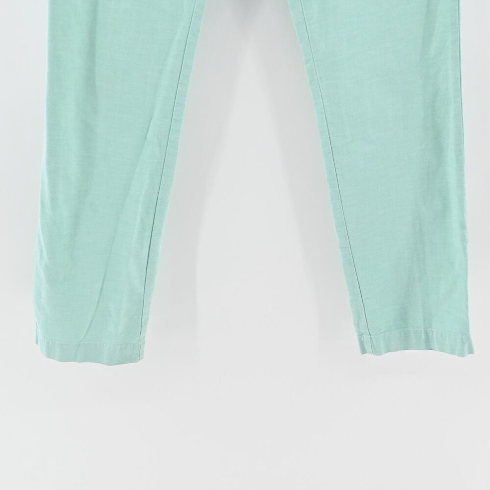 VINEYARD VINES Pants Mens Sz 30x32 Cotton Slim Taper Leg Teal Blue Casual Preppy - Picture 3 of 12